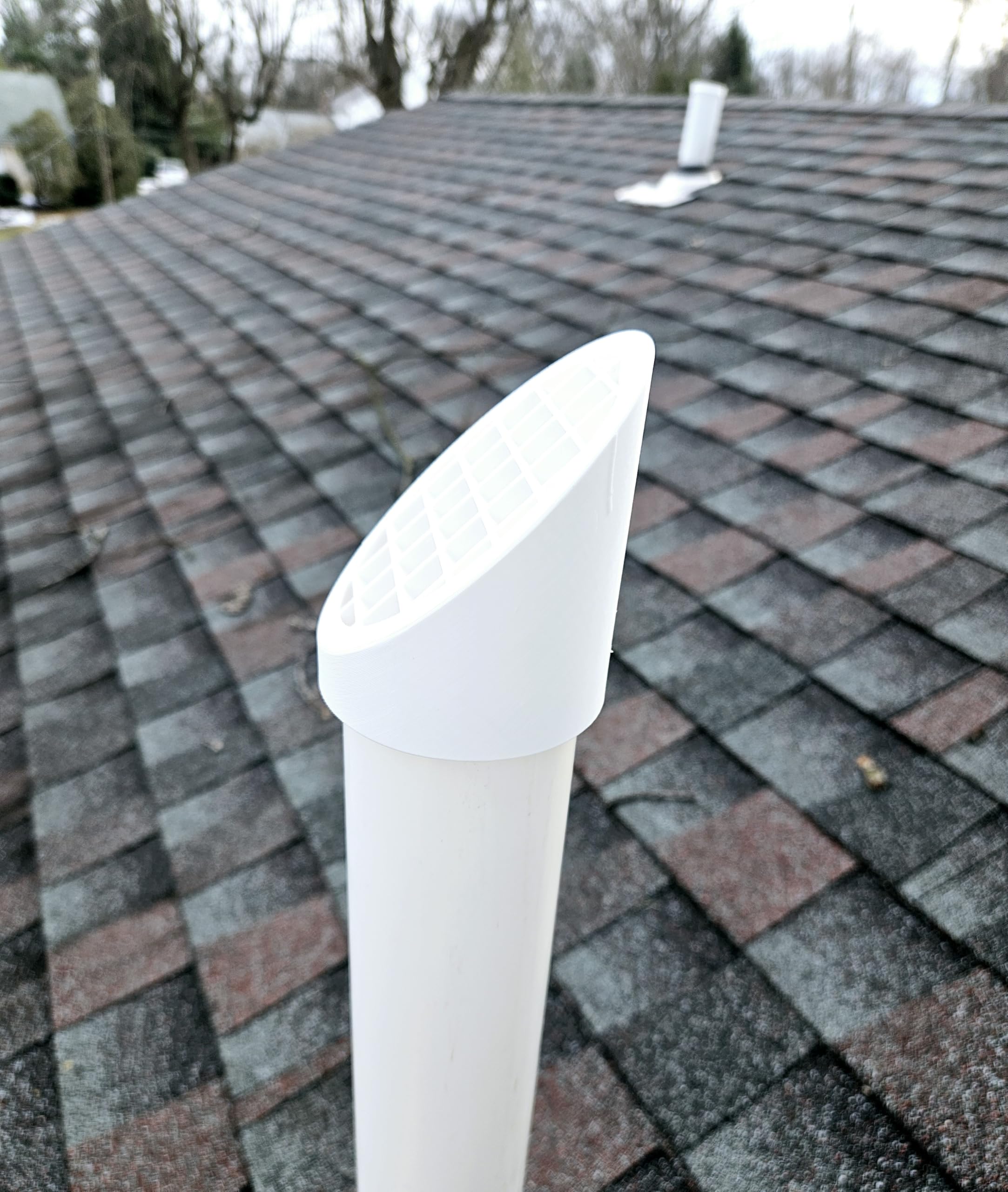Amazon.com: Angled PVC Pipe Termination Cap with Integral Screen